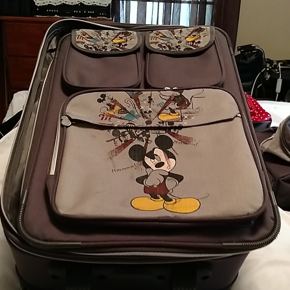 Disney Bags 5 Piece Disney Luggage Poshmark